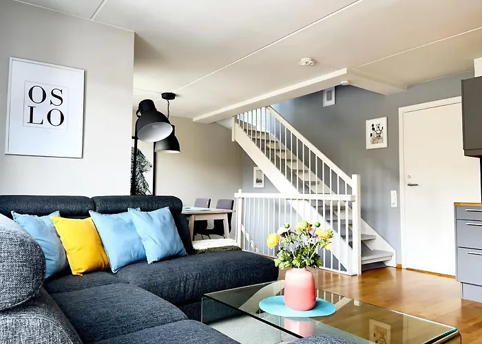 Center Flat W Roof Terrace & Free Parking 奥斯陆